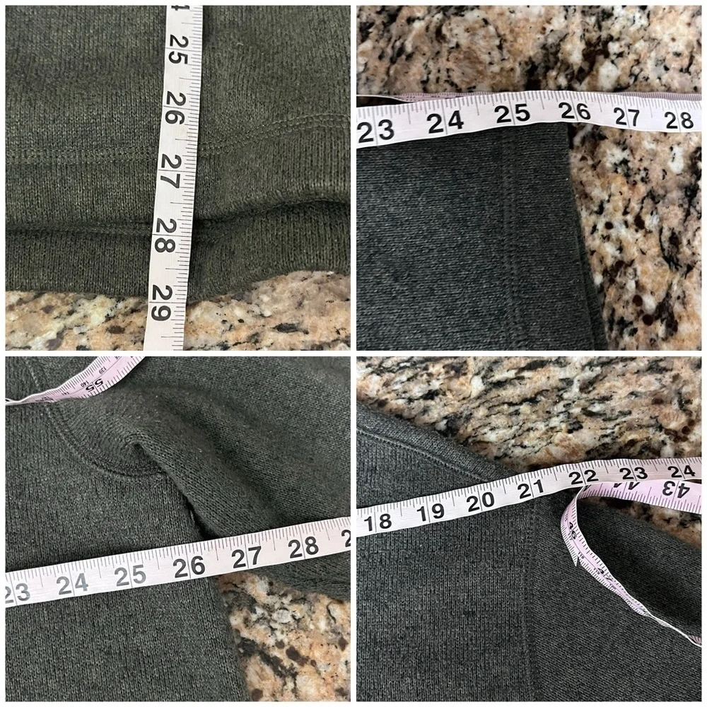 Vtg Y2K Eddie Bauer Signature Fleece Pullover XXL Green 1/4 Zip Gorpcore Outdoor